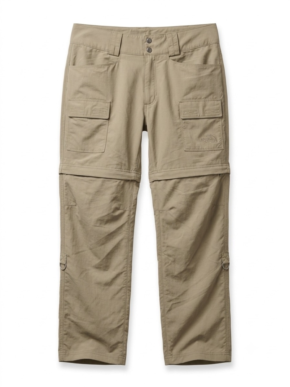 The North Face Convertible Cargo Pants Khaki Zip Off Shorts 4 Gorpcore
